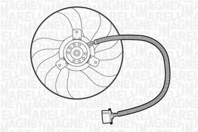 MAGNETI MARELLI 069422266010 -  Вентилятор, охлаждение двигателя